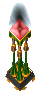 Replica Of An Empty Mysterious Crystal Display