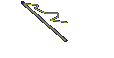 A Mastercraft Bait-Casting Rod Flourished With The Frond Of A Luck Dragon