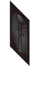 A Distored Painting Of A Scepter Once Used In Battle