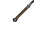 A Brilliantly Jeweled Encrusted Spear : The Name "Blood Shaft" is etched in the Metal