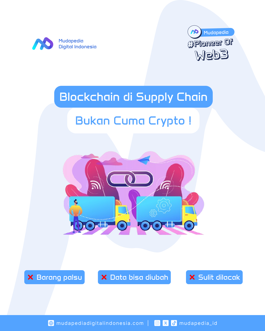 Blockchain di Supply Chain Bukan Cuma Crypto