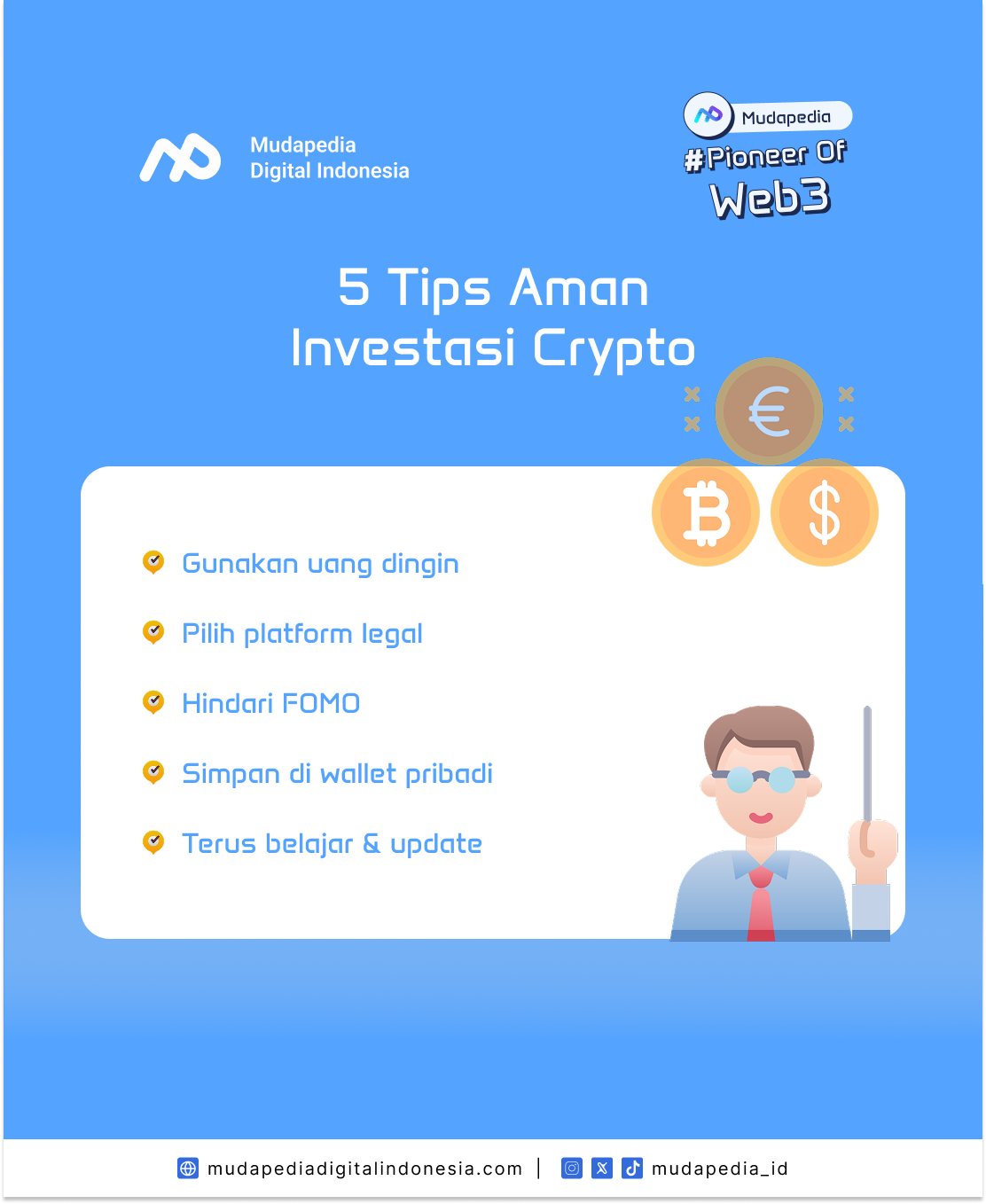 5 Tips Aman Investasi Crypto