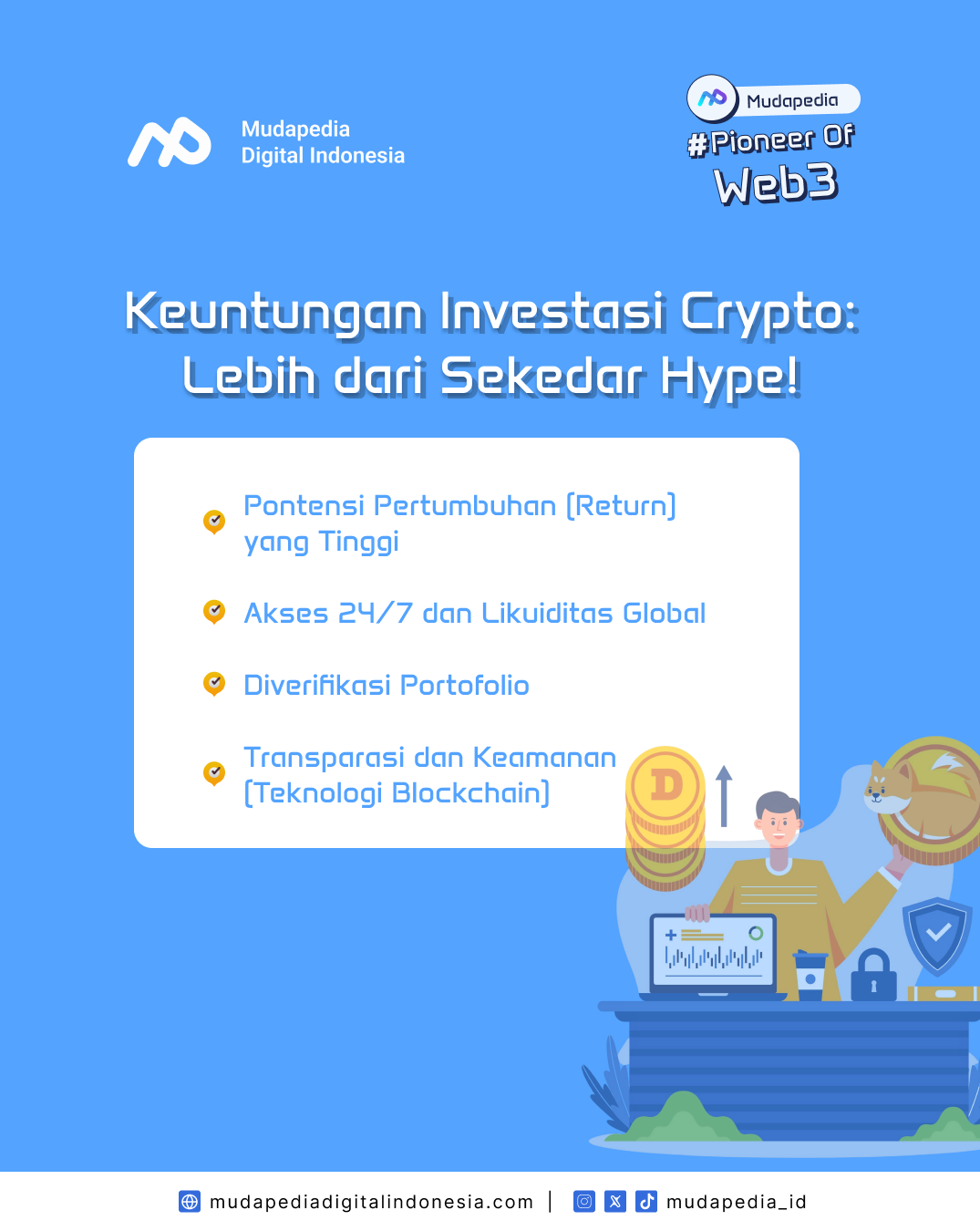 Keuntungan Investasi Crypto