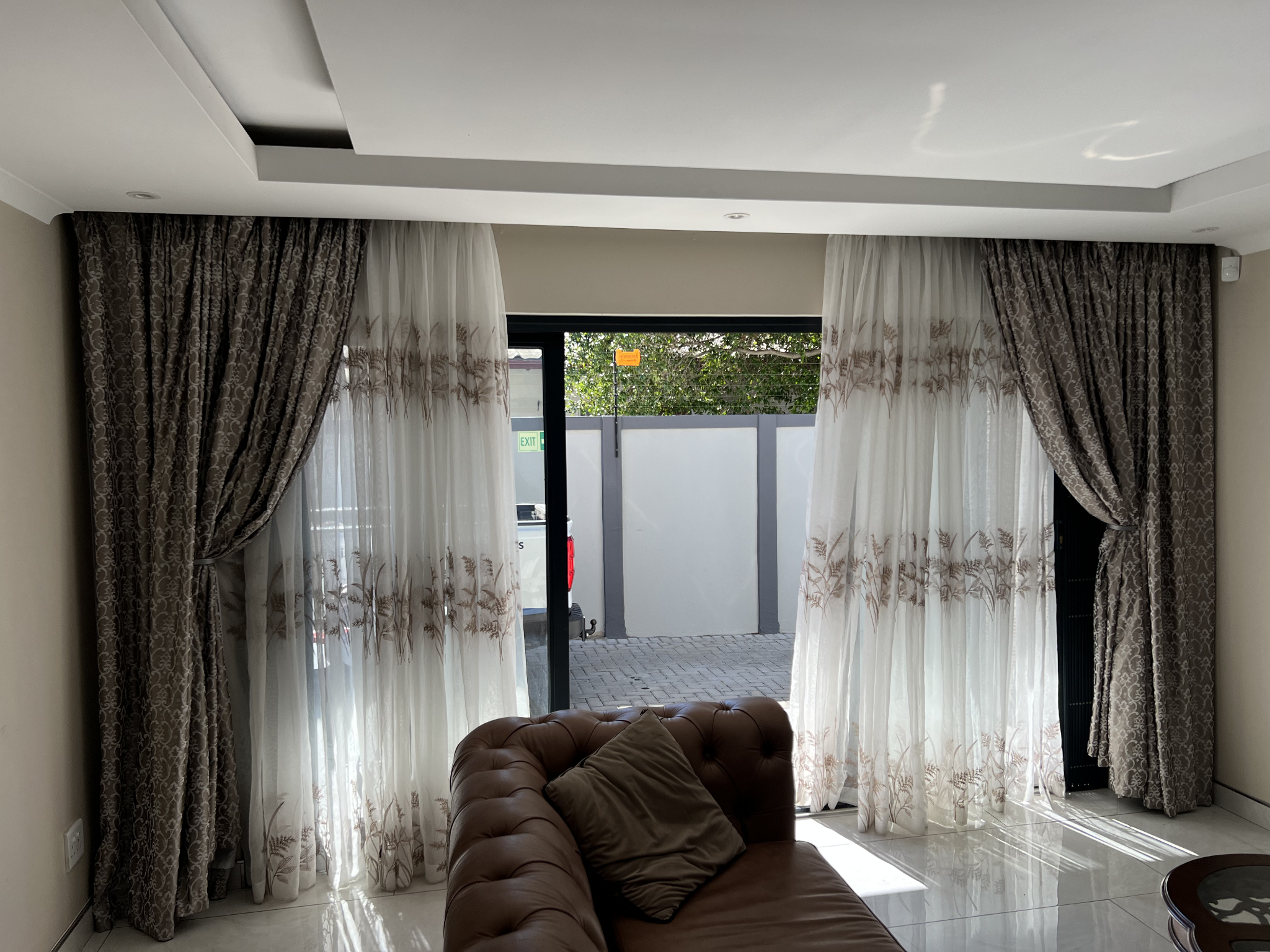 Quiet appointed room