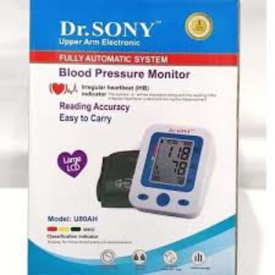 Dr. Sony Digital Blood Pressure Monitor.