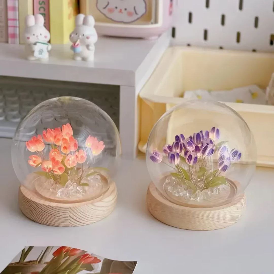 بلورة التوليب 🌷