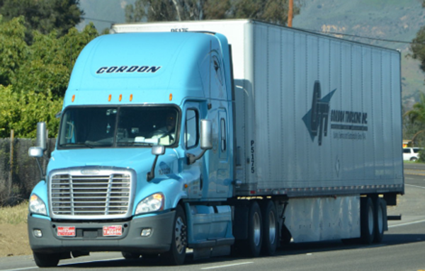 Gordon Trucking semi truck