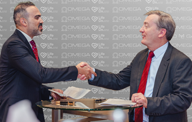 Men shaking hands