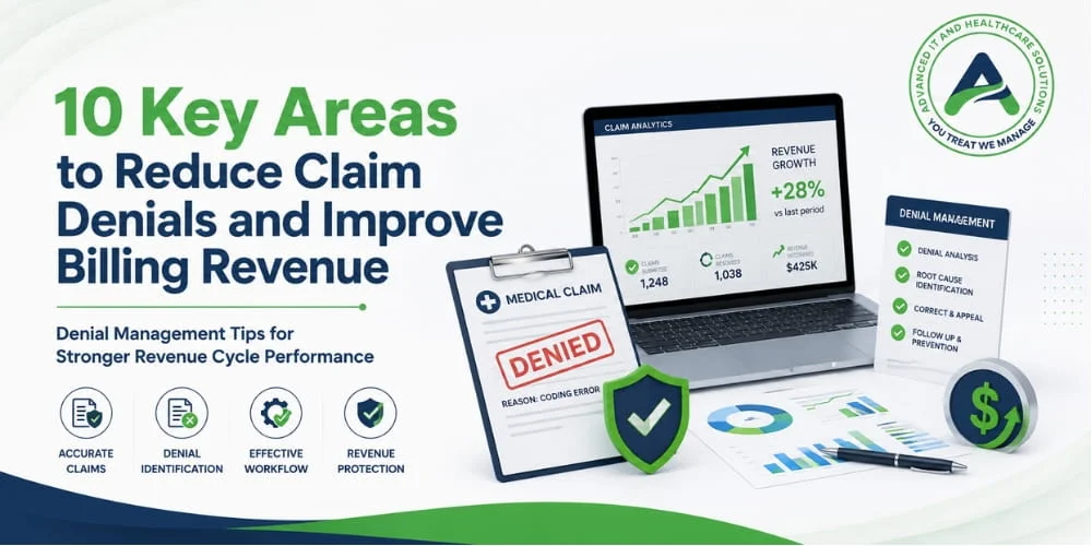 10 Key Areas to Reduce Claim Denials and Improve Billing Revenue