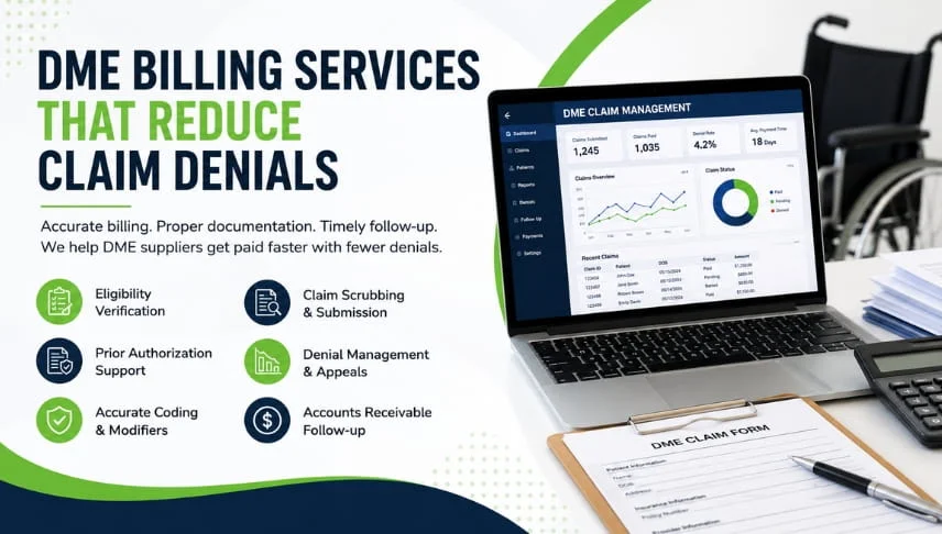 How DME Billing Services Help Reduce Claim Denials