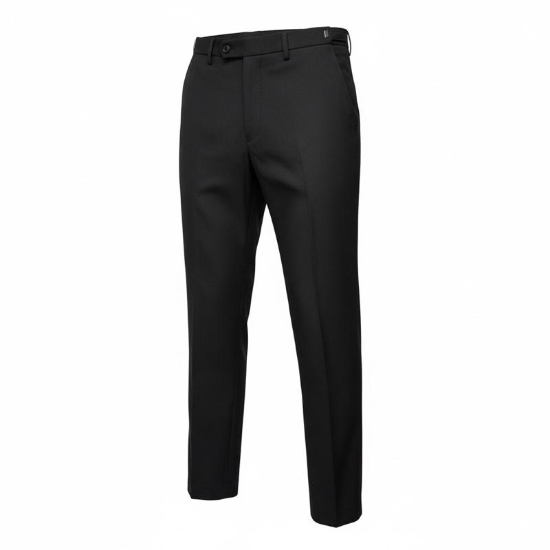 Quần Cạp Bấm Chỉnh Cực Kỳ Đẹp Màu Đen Phong Cách Sang Trọng