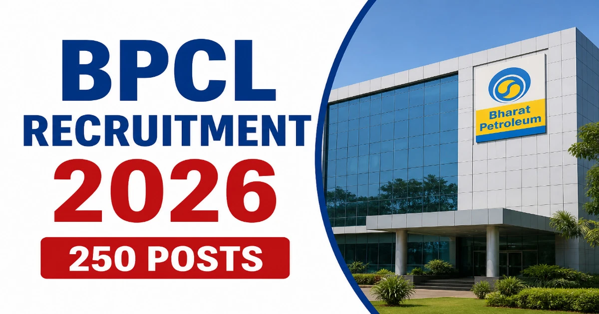 BPCL Recruitment 2026 – Entry Level Jobs Apply Now - Odisha Govt Job 2026