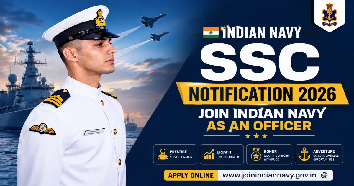 Indian Navy SSC Officer Recruitment 2026 Notification Out for 257 Posts – Apply Online