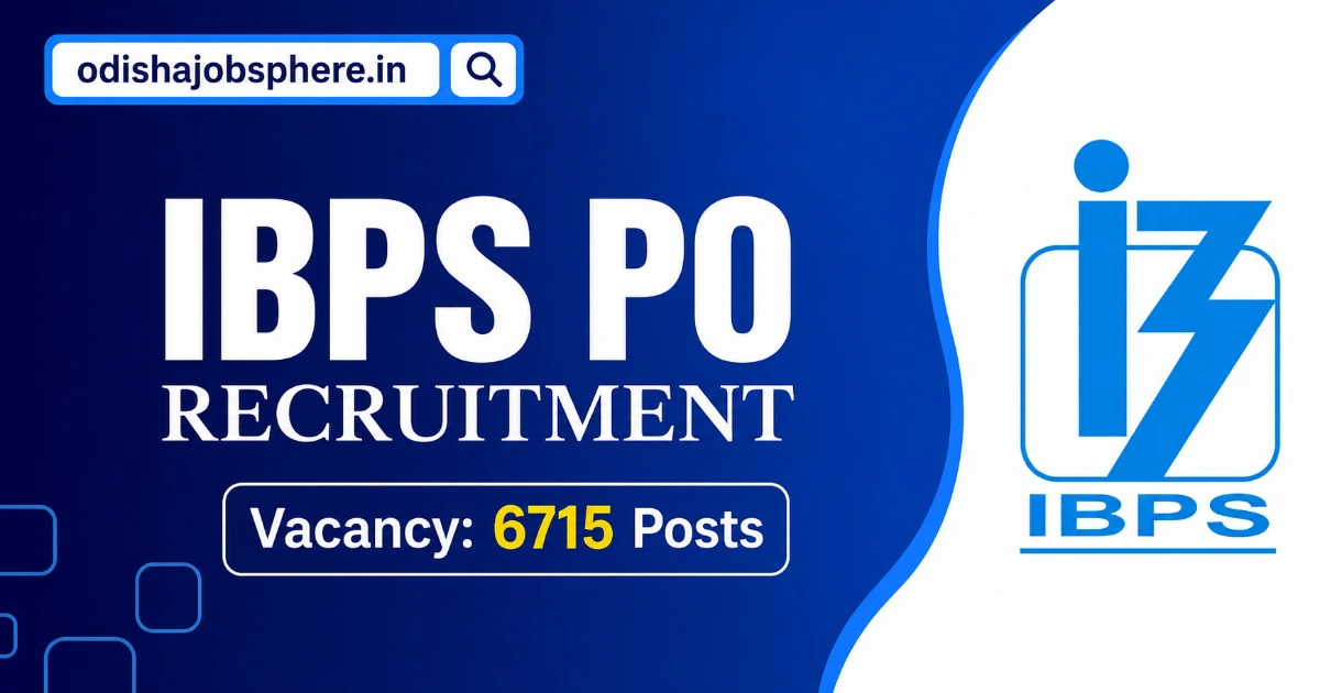 IBPS PO Recruitment 2026 Notification Out for 6715 Posts | Apply Online