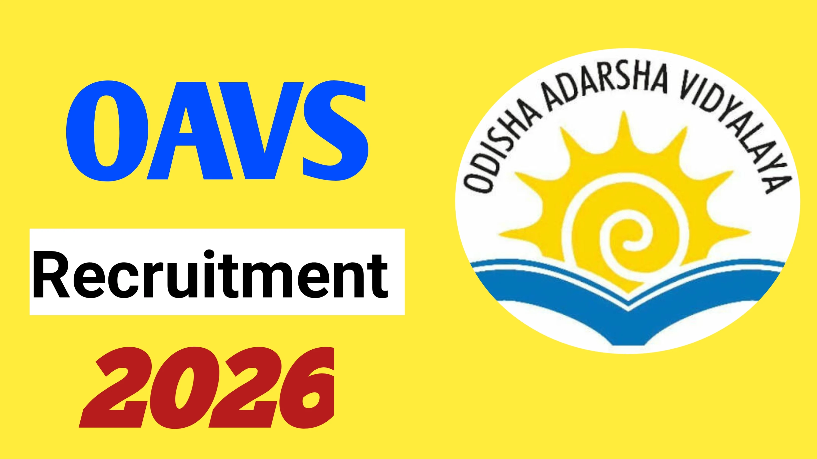 OAV Ainlachuan Vacancy 2026 Notification Out – Warden, Cook & Safai Karmachari Posts