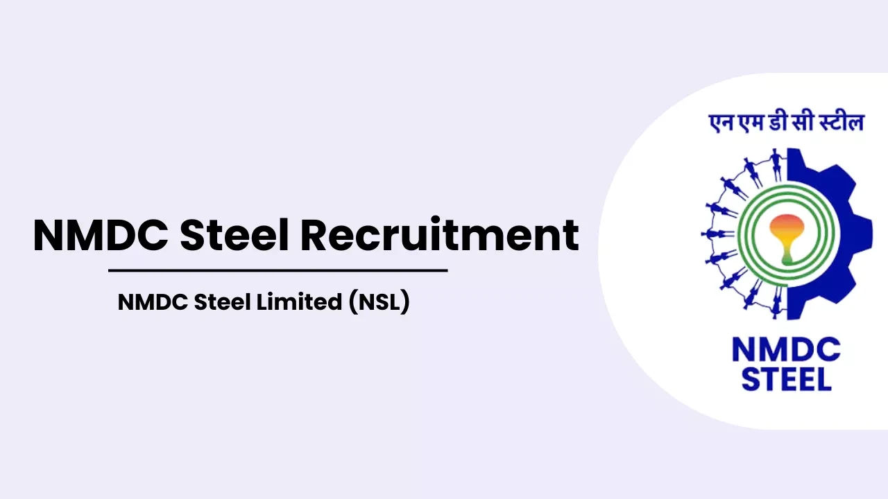 NMDC Steel Limited Executive Trainee Recruitment 2026 – Online Form for 102 Posts at NMDC Steel Limited  - Odisha Job Sphere