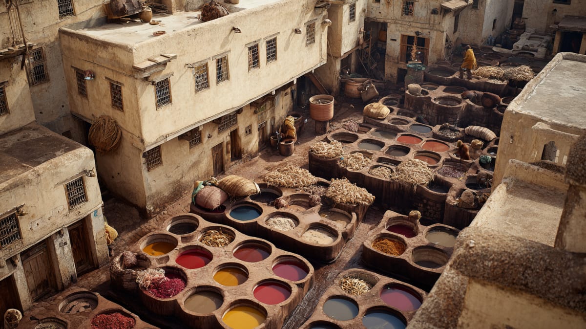 Chouara: The Oldest Tannery in the World