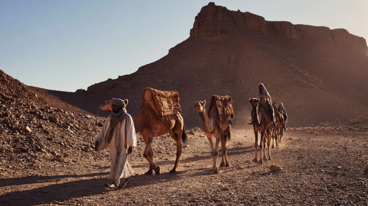 Jebel Saghro Nomad Routes in saghro, Morocco