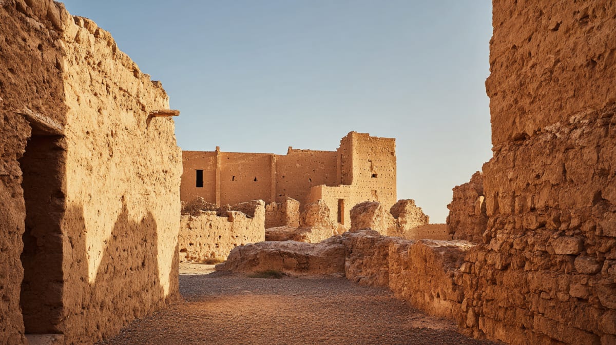 Sijilmasa Ruins in rissani, Morocco