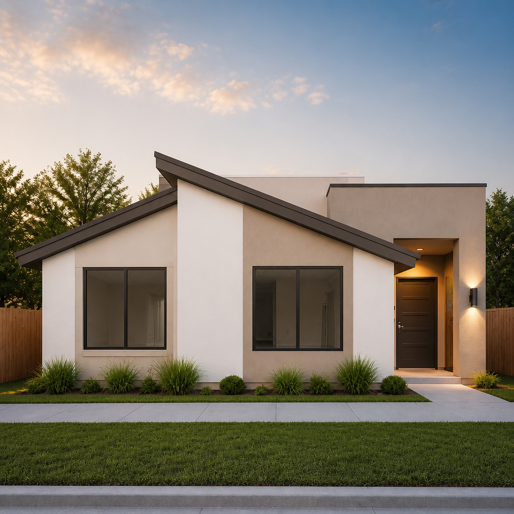 AI-generated sample new construction home style for Lago del Valle, Monte Verde, and Village South in Laredo
