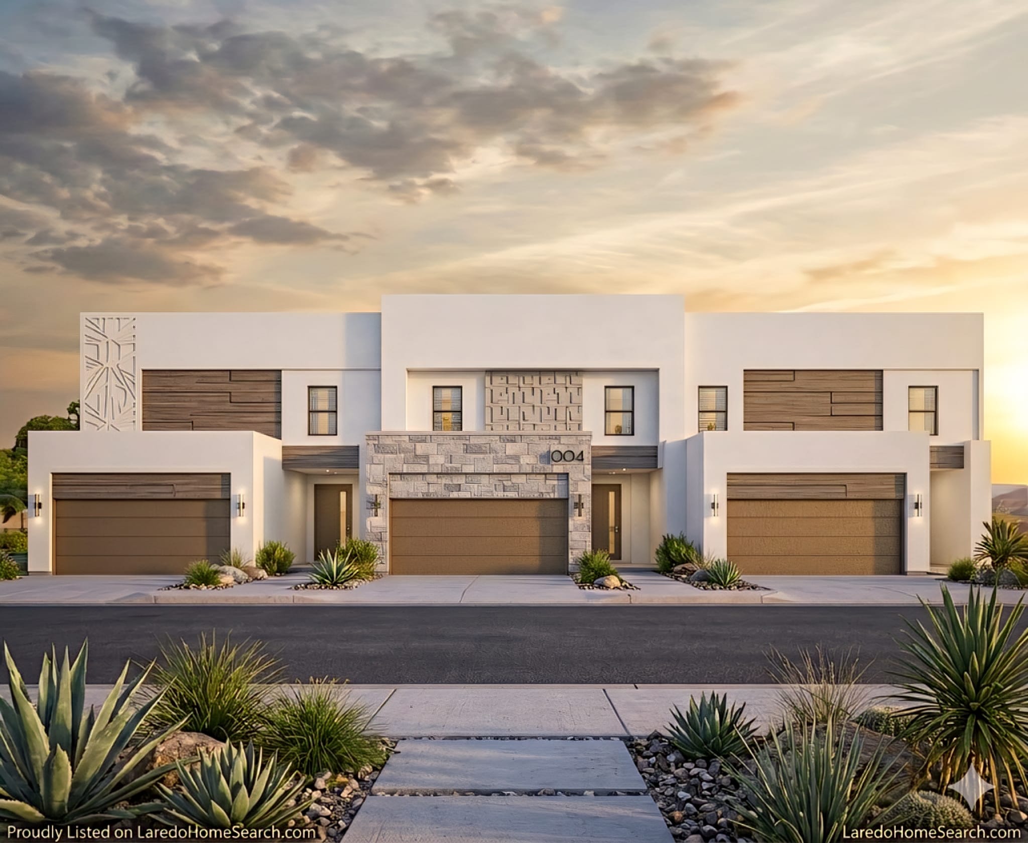 AI-generated sample new construction home style for Sierra Ranch and San Isidro area in Laredo