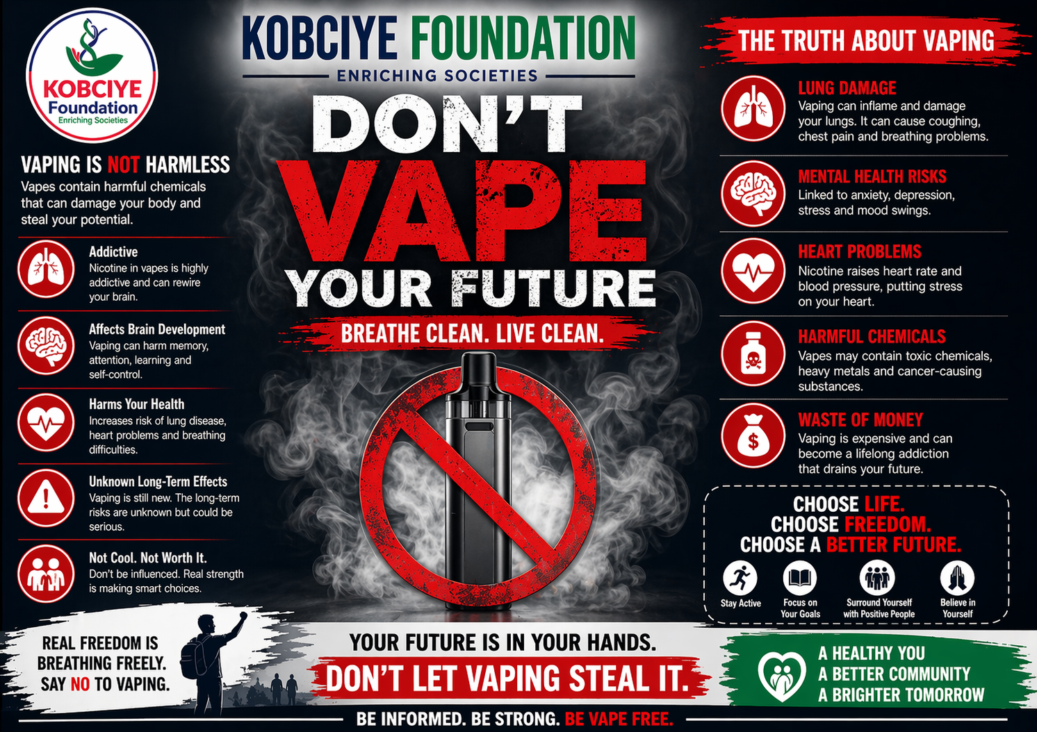 🚭 Don’t Let Vaping Steal Your Future
