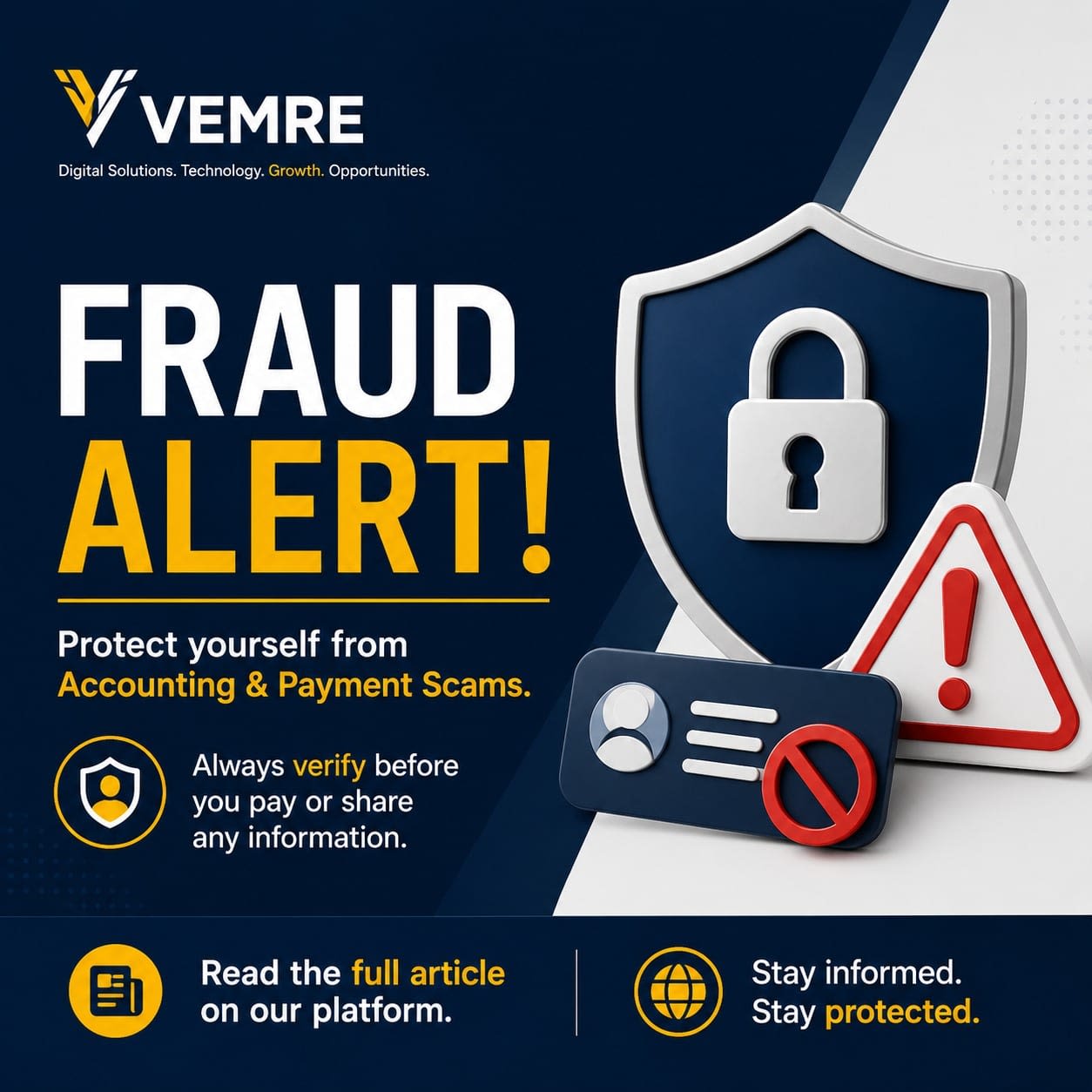 Fraud Awareness: Protecting Yourself from Accounting and Payment Scams