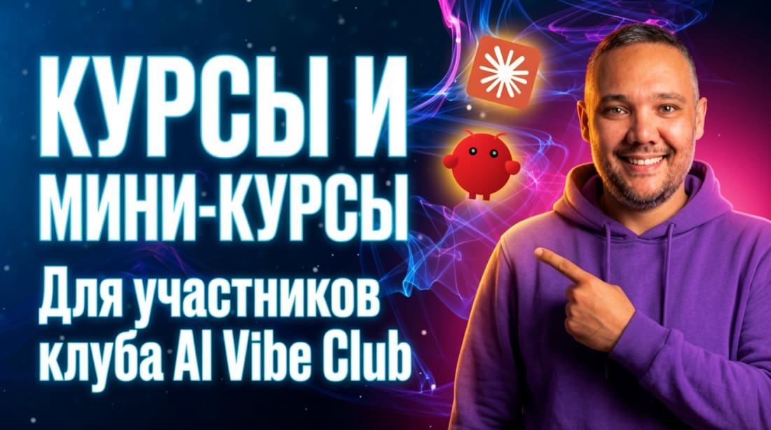 Курсы и мини-курсы для участников AI Vibe Club