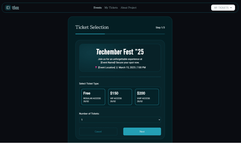 Event Ticket