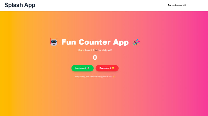 Counter App