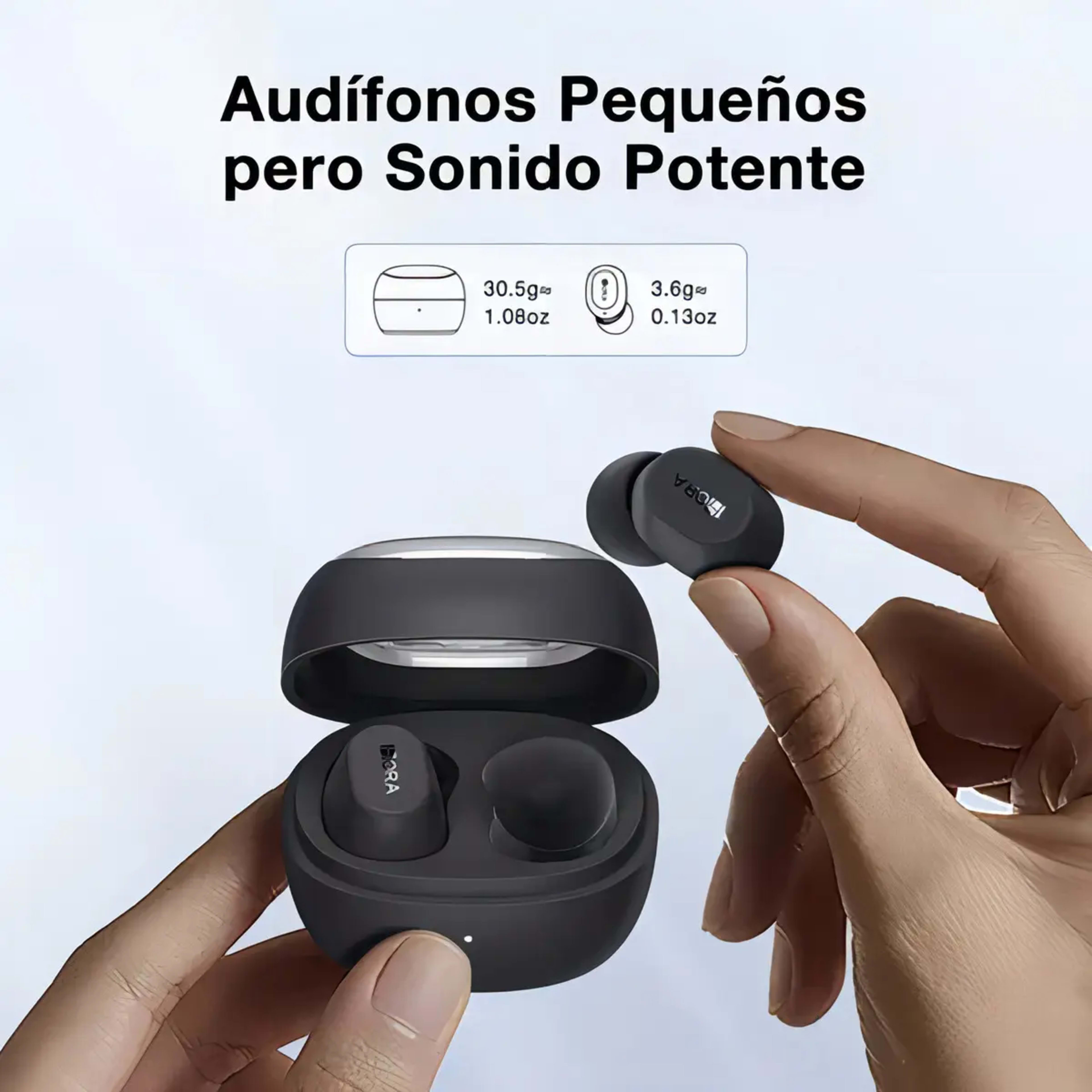 Blue 1hora Aut208 Bluetooth Negro 3