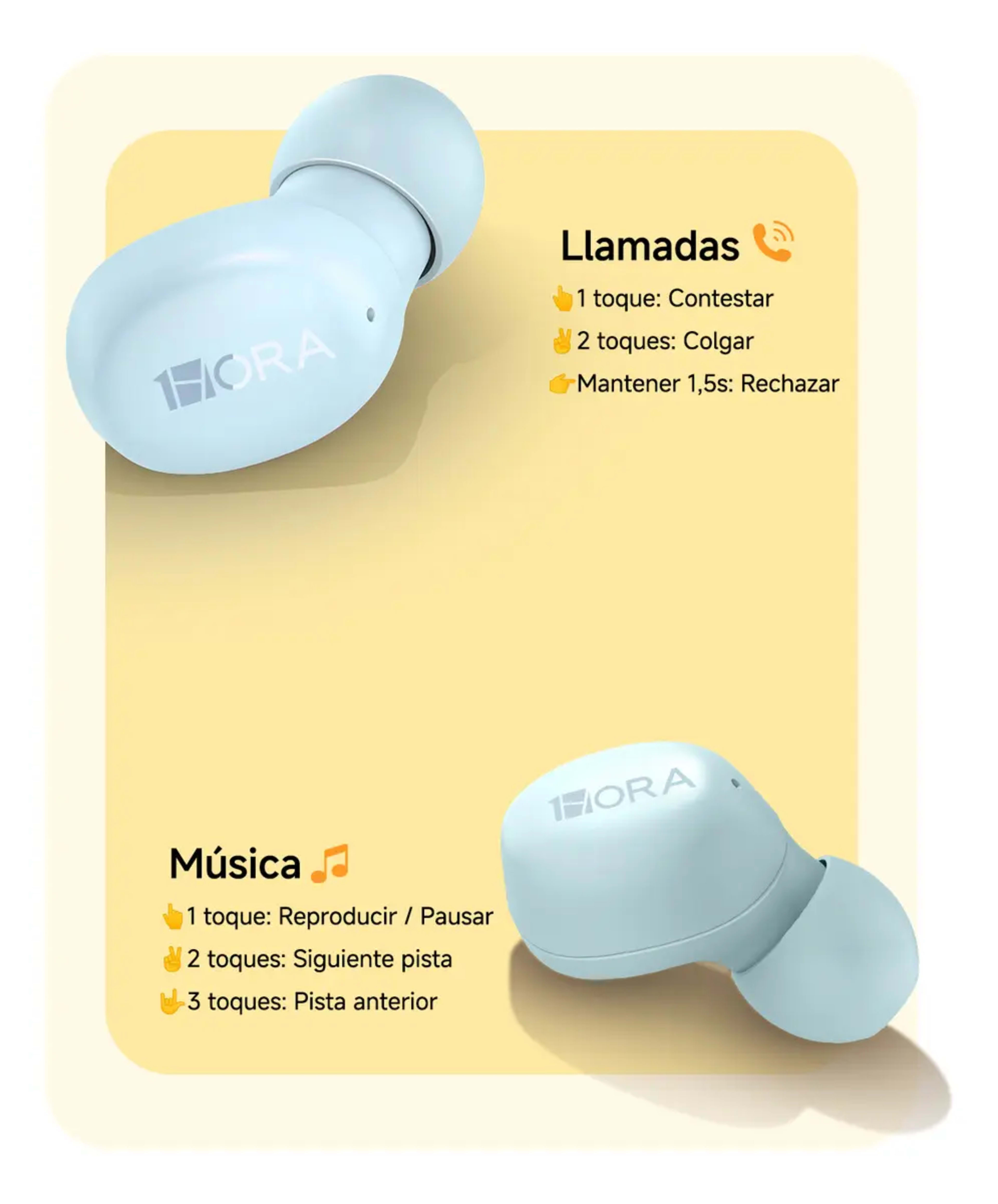 Blue 1hora Aut216 Bluetooth Azul 5