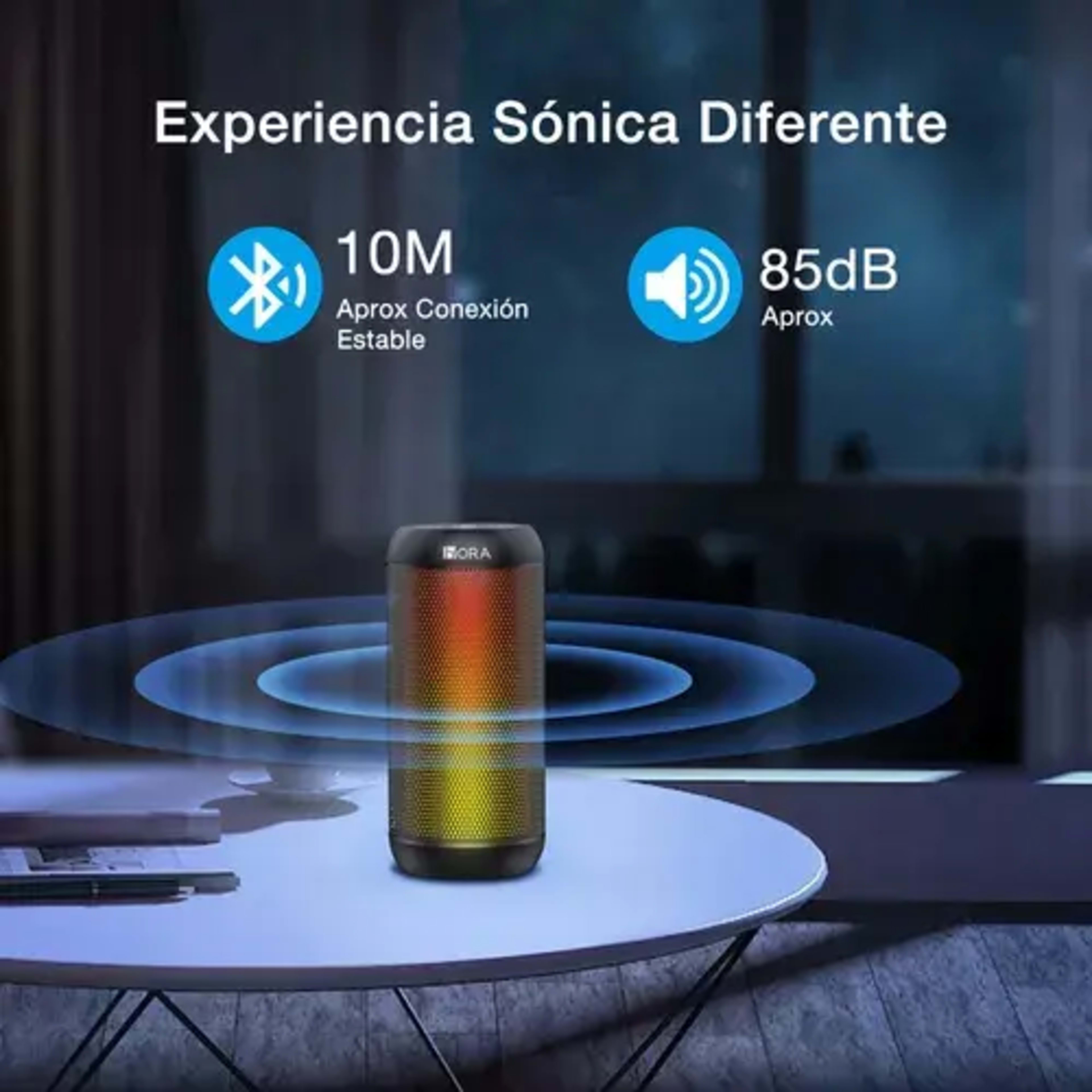 Parlante 1hora Boc242 Bluetooth Negro 5