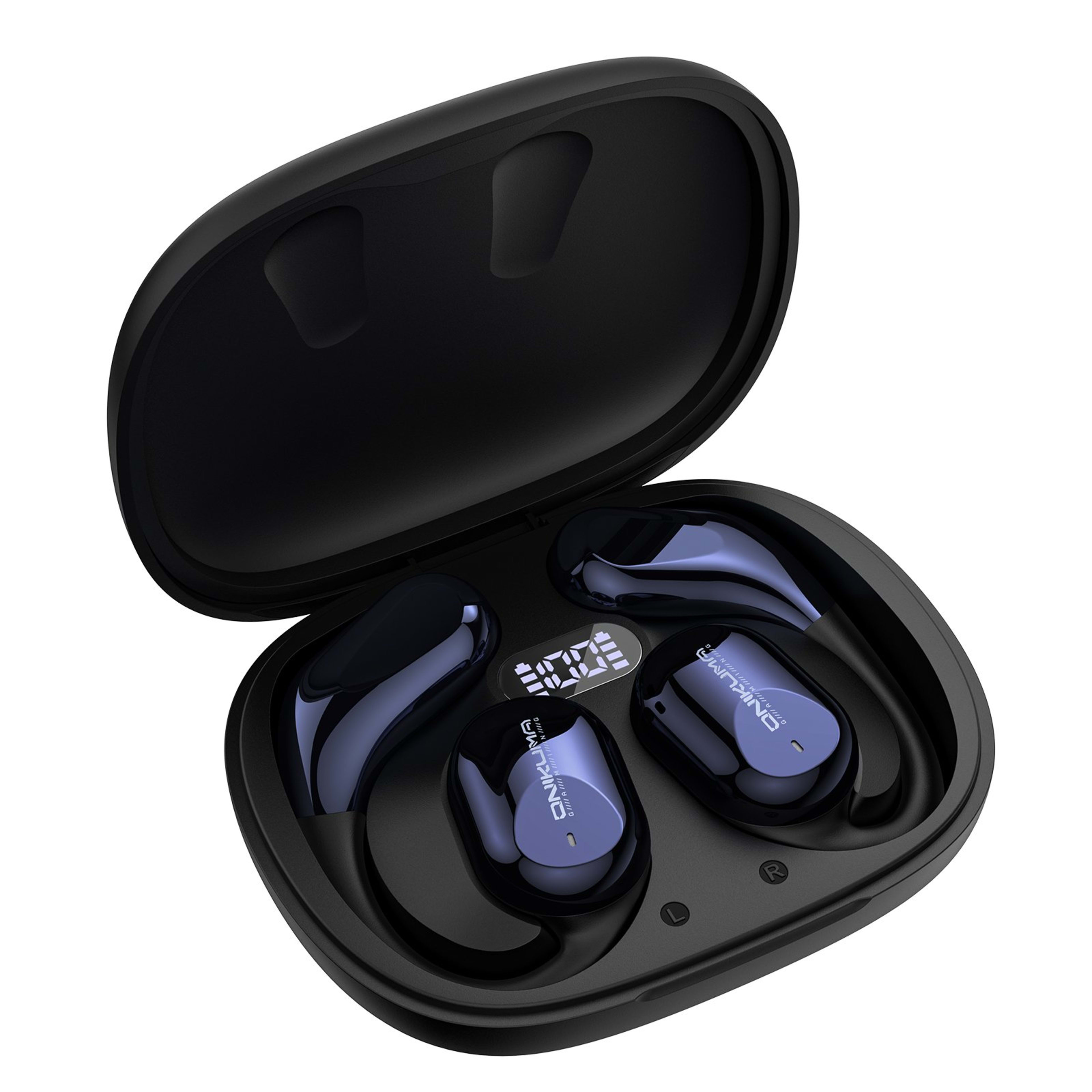 Blue Onikuma T209 Bluetooth Negro 4