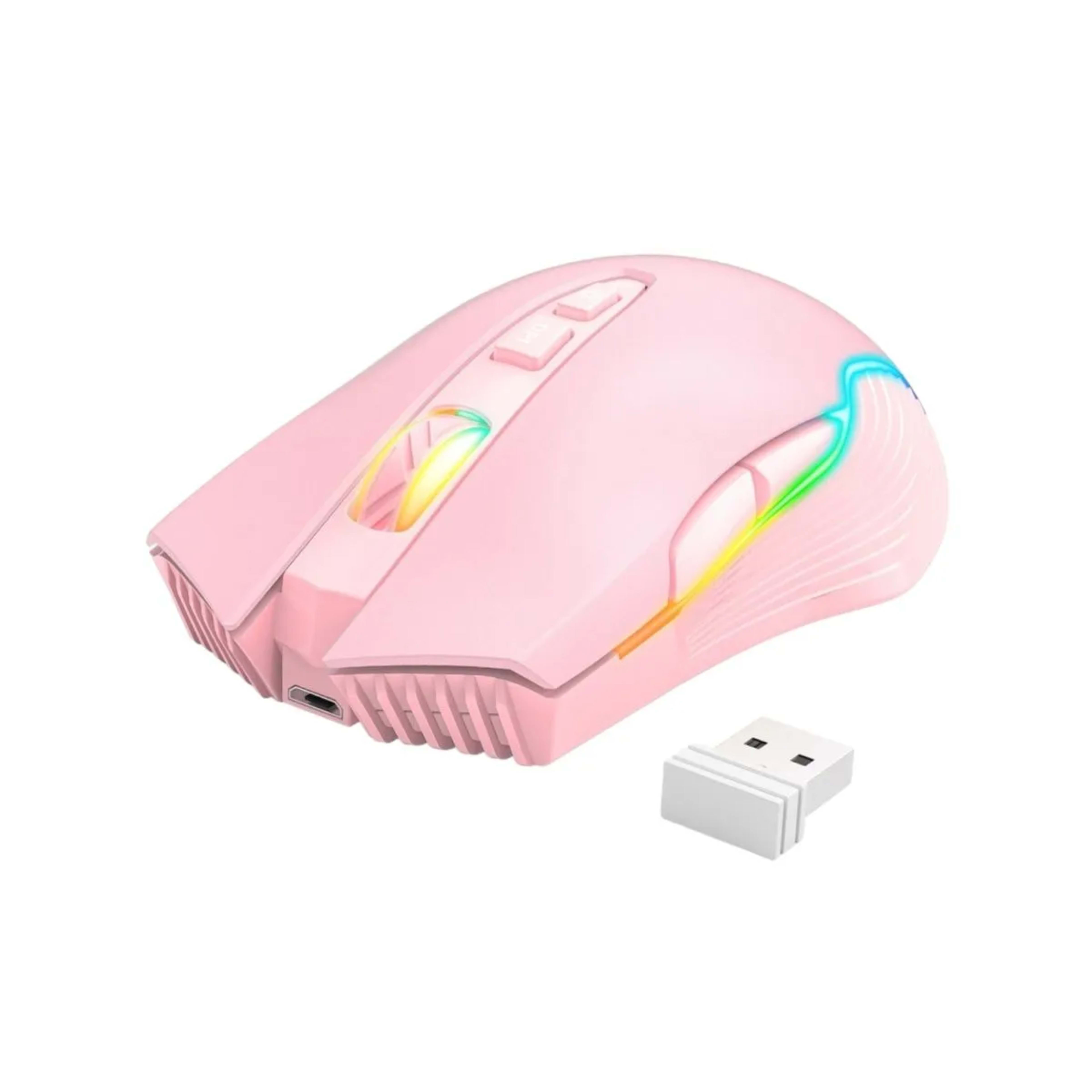 Mouse Onikuma Cw905 Wireless Rosa