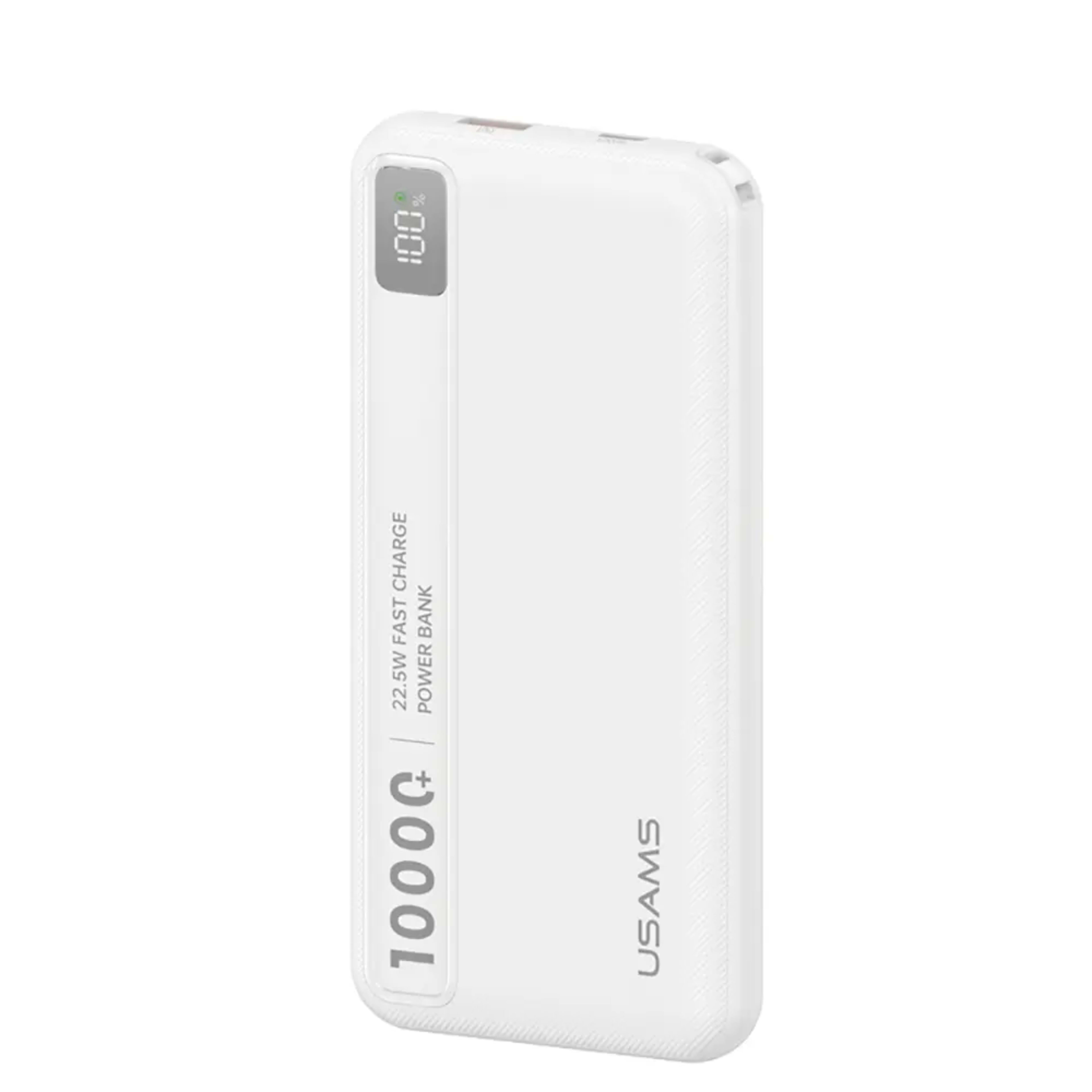 Bat Usams Power Bank 10000 Mah Display Blanca Cd263