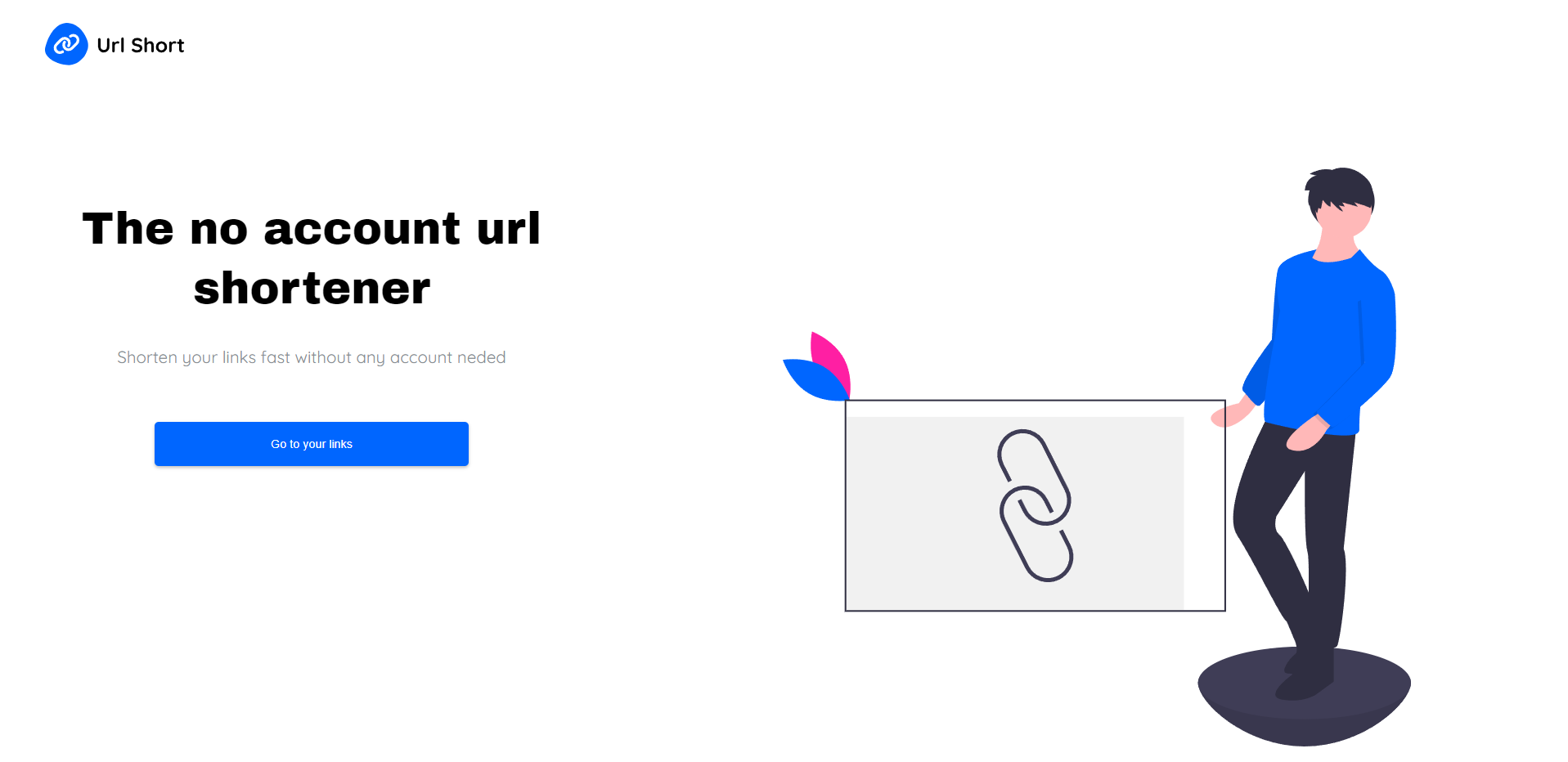 landing page