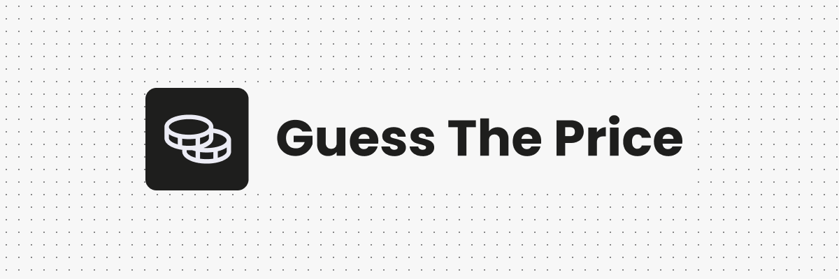 Guess the price logo