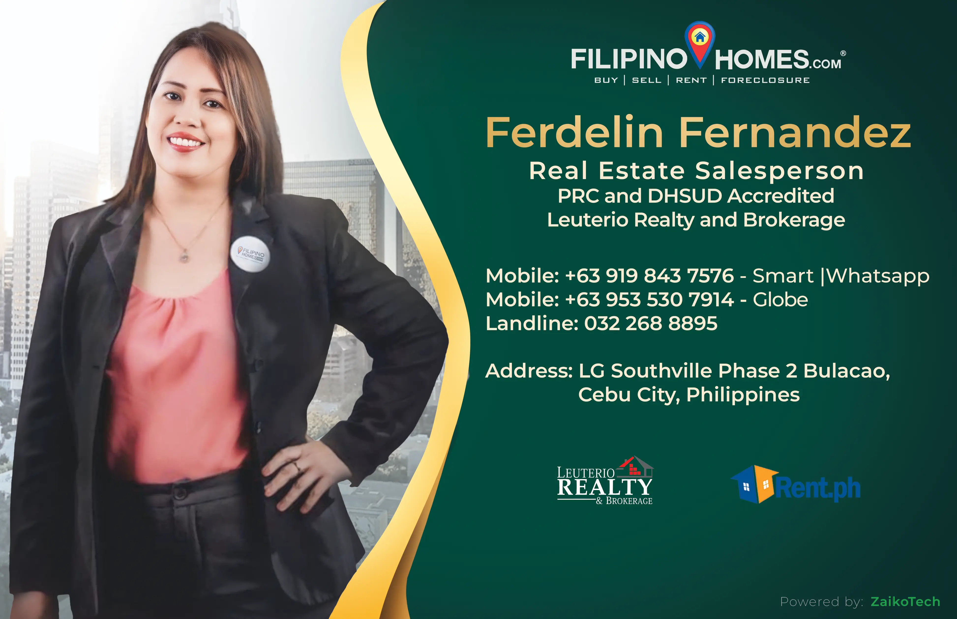 Ferdelin Fernandez Digital Card