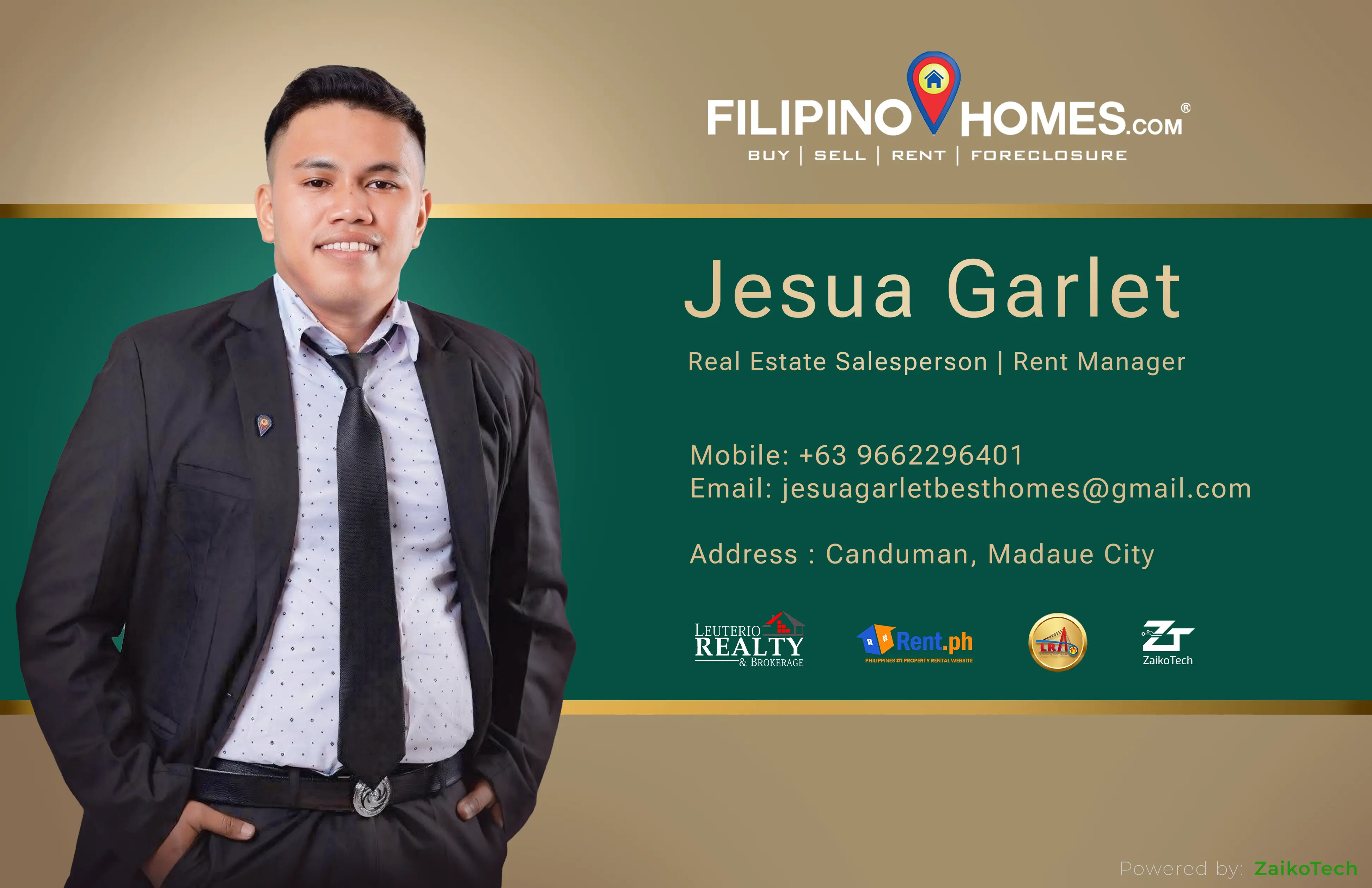 Jesua Garlet Digital Card