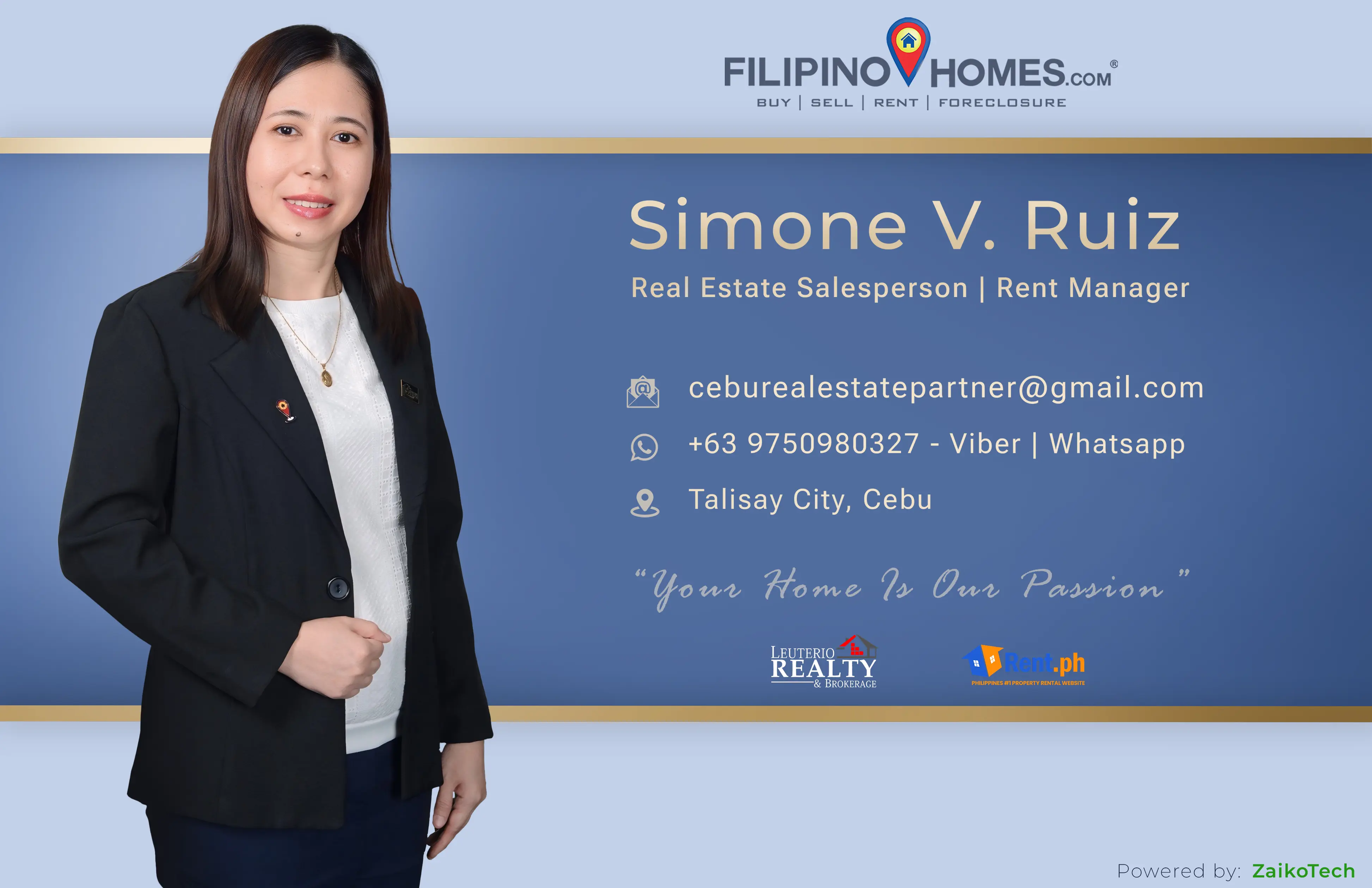 Simone V. Ruiz Digital Card