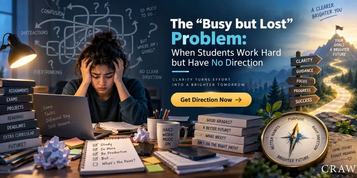 The “Busy but Lost” Problem: When Students Work Hard but Have No Direction