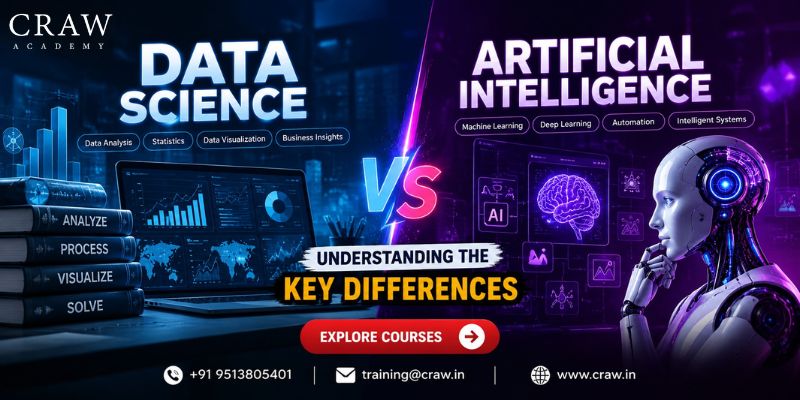 Data Science Vs. Artificial Intelligence: Understanding the Key Differences