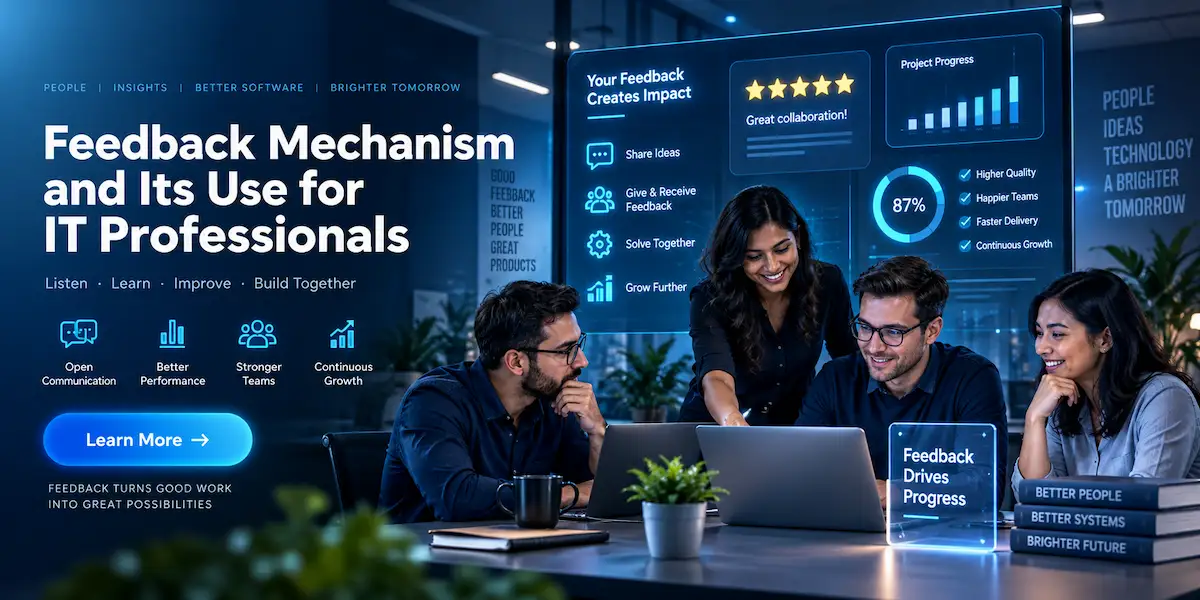 Feedback Mechanism and Its Use for IT Professionals