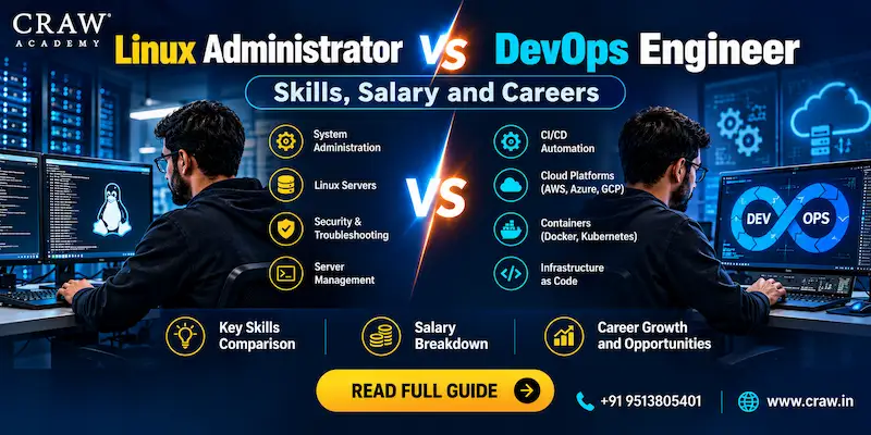 Linux Administrator vs DevOps Engineer: Skills, Salary and Careers