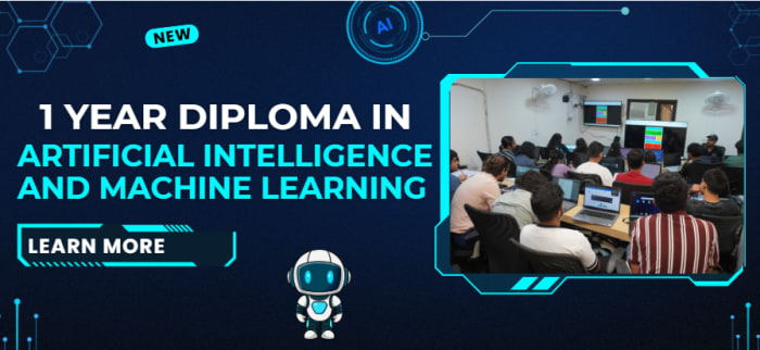 Artificial Intelligence and Machine Learning course mobile banner