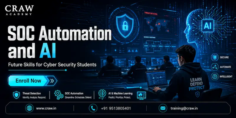 SOC Automation and AI: Future Skills for Cyber Security Students