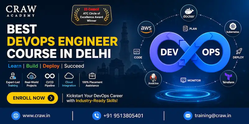 Best DevOps Engineer Course in Delhi, India | 100% Practical Training & Placement Assistance