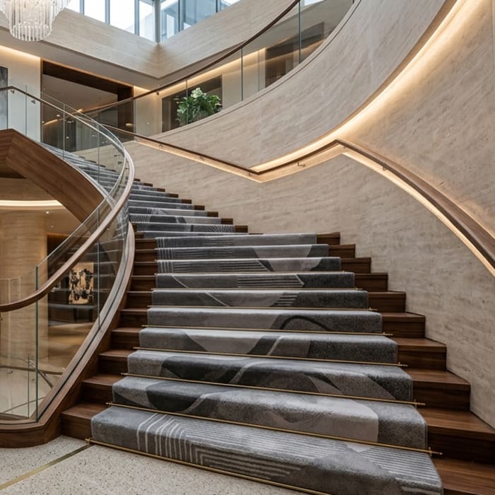 Custom Staircase Carpet