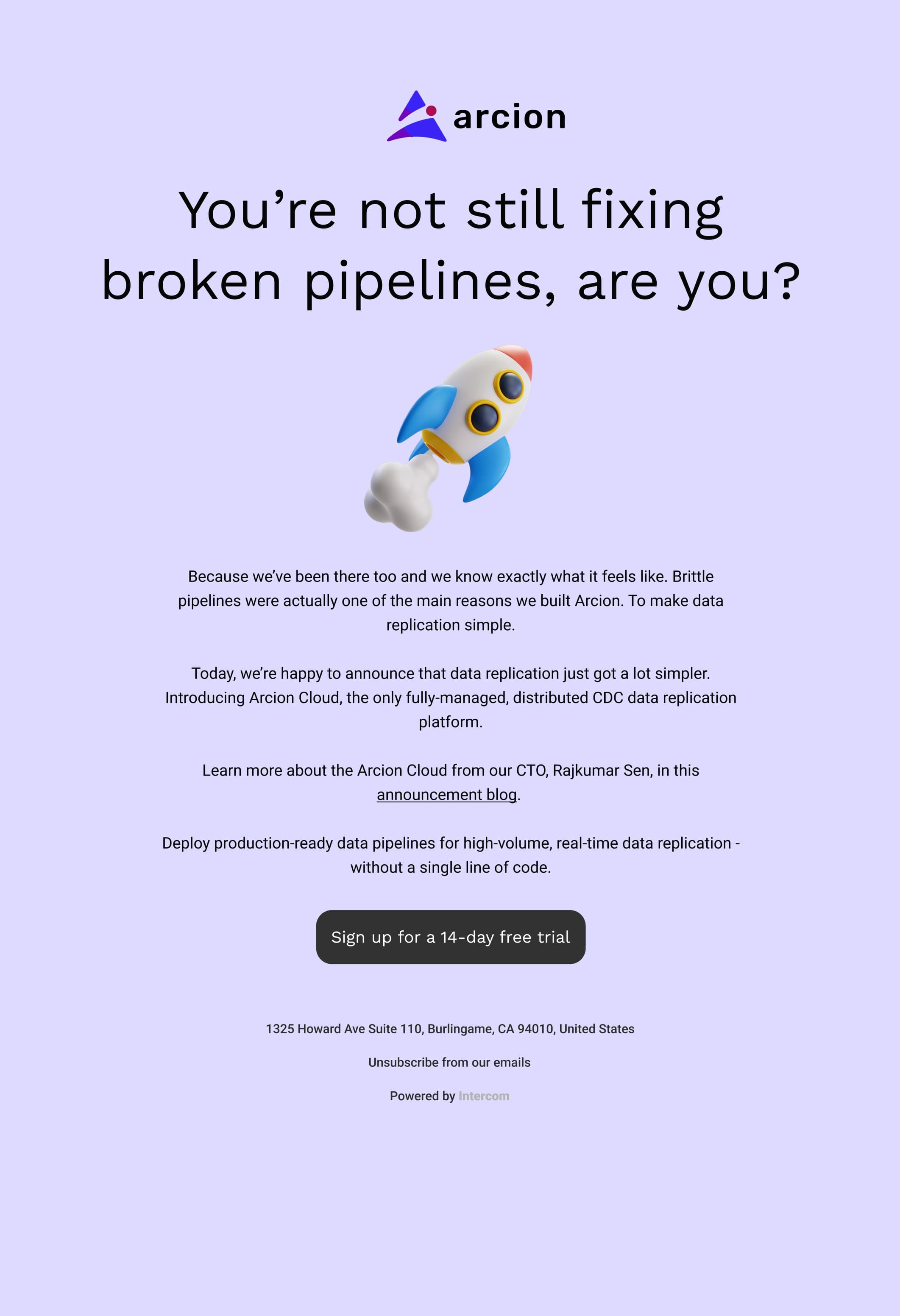 Arcion Newsletter 1